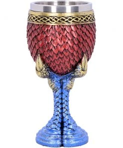 Nemesis Now Ruby Scale Goblet Dining & Barware