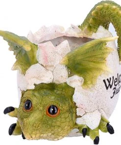 Nemesis Now All Homeware Welcome Friends Baby Dragon Pot