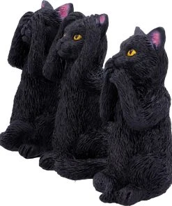 Nemesis Now All Homeware Three Wise Felines Cats 8 Nemesis Now All Homeware Three Wise Felines Cats