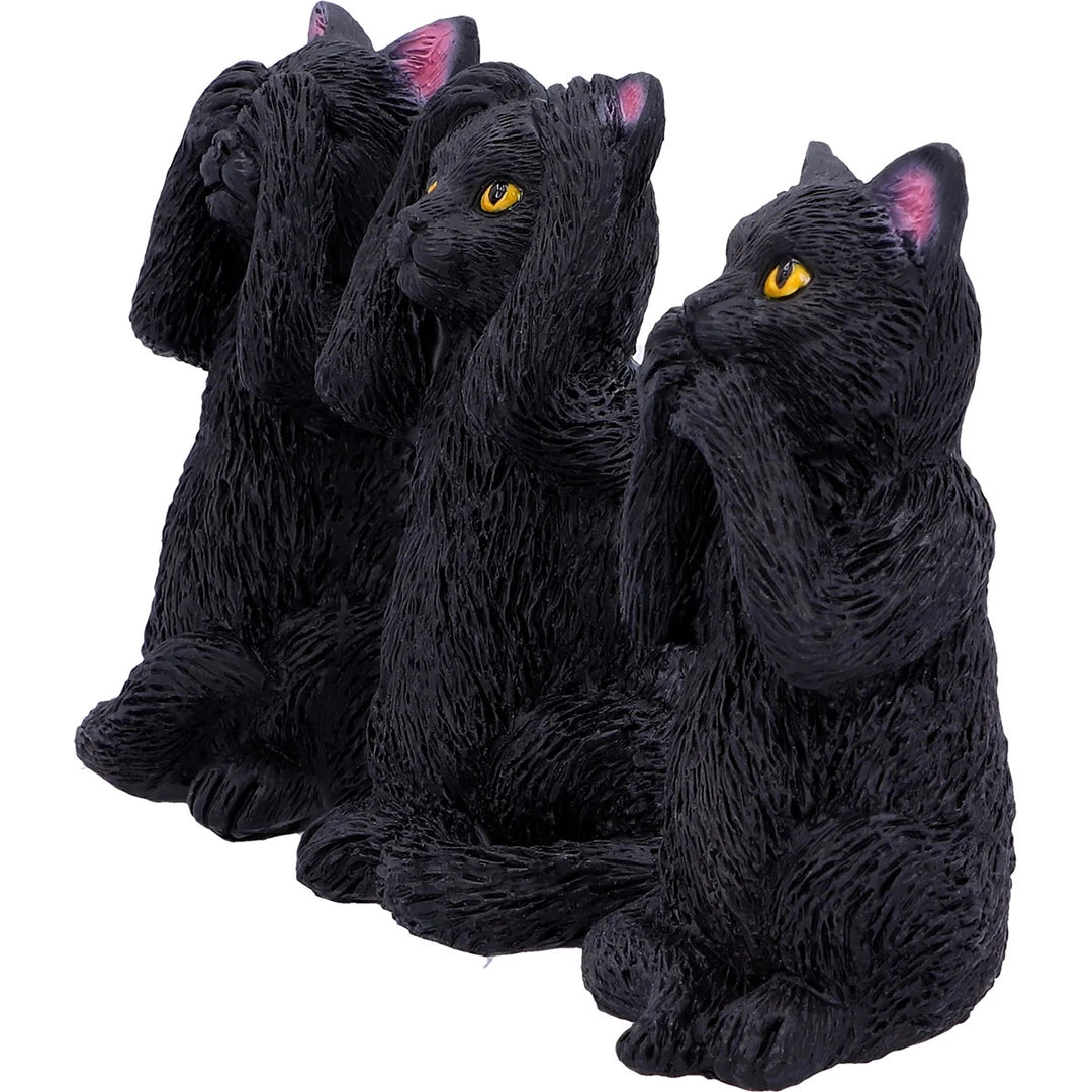 Nemesis Now All Homeware Three Wise Felines Cats 4 Nemesis Now All Homeware Three Wise Felines Cats