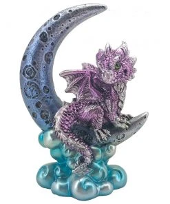 Nemesis Now All Homeware Crescent Creature Dragon Purple