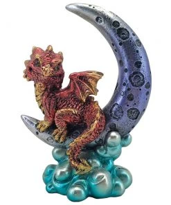 Nemesis Now All Homeware Crescent Creature Dragon Red