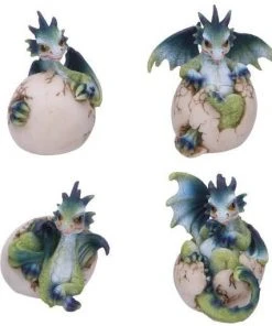 Nemesis Now Hatchlings Emergence Dragons Set Of 4 All Homeware