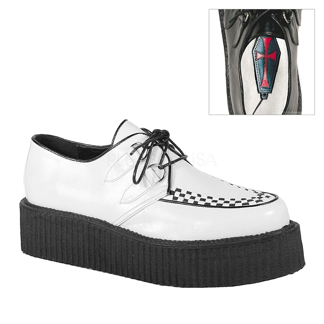 Demonia V CREEPER 502 Shoes White 4 Demonia V CREEPER 502 Shoes White