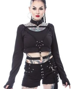 Innocent Clothing Heartless Vega Top Nu Goth