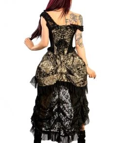 Burleska Versailles Gold Corset Dress 7 Burleska Versailles Gold Corset Dress
