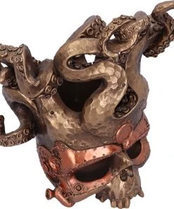 Nemesis Now Vino Vessel Steampunk Skull Bottle Holder