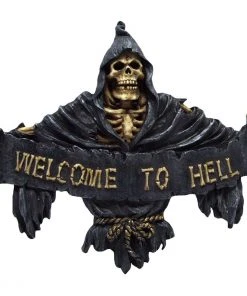 Nemesis Now Welcome To Hell Sign All Homeware