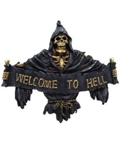 Nemesis Now Welcome To Hell Sign All Homeware