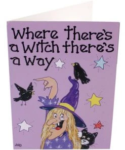 Something Different Sale Where Theres A Witch Theres A Way Card