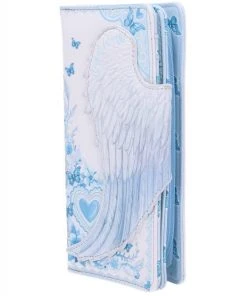 Nemesis Now All Bags White Angel Wings Embossed Purse