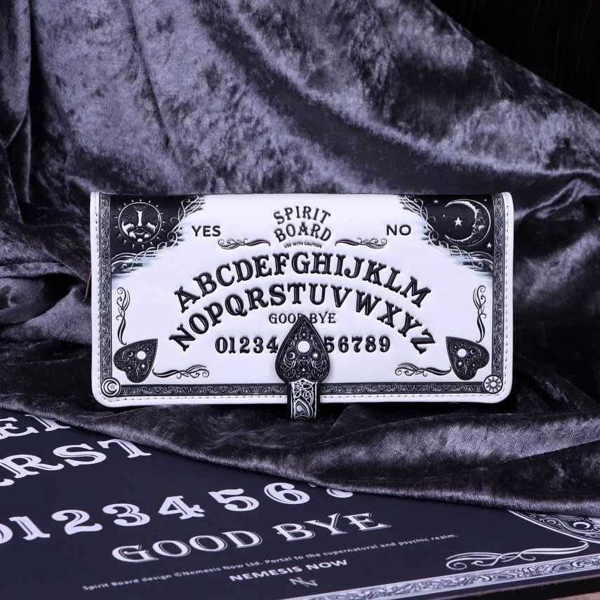 Nemesis Now All Bags White Spirit Board Embossed Purse 9 Nemesis Now All Bags White Spirit Board Embossed Purse