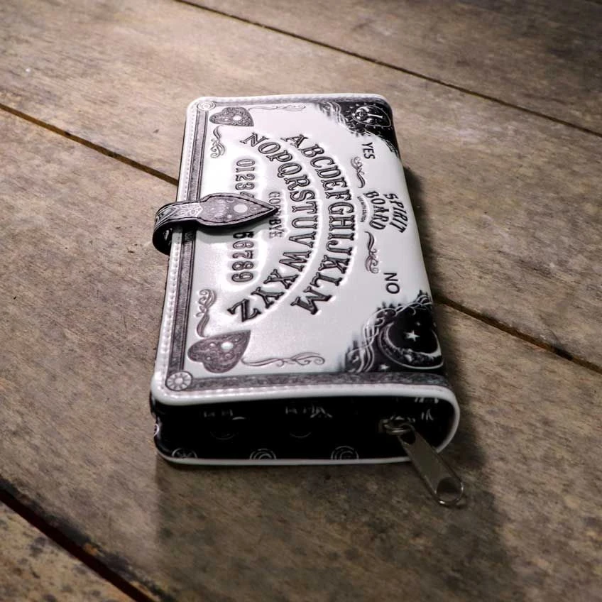 Nemesis Now All Bags White Spirit Board Embossed Purse 10 Nemesis Now All Bags White Spirit Board Embossed Purse