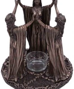 Nemesis Now Wicca Ceremony Tea Light Holder All Homeware