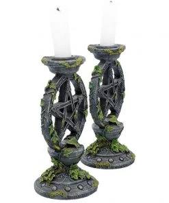 Nemesis Now All Homeware Wiccan Pentagram Candlesticks 10 Nemesis Now All Homeware Wiccan Pentagram Candlesticks