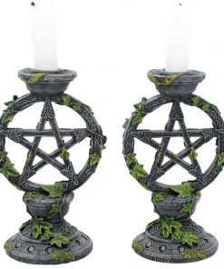 Nemesis Now All Homeware Wiccan Pentagram Candlesticks 11 Nemesis Now All Homeware Wiccan Pentagram Candlesticks