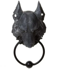 Nemesis Now Wild Door Wolf Knocker