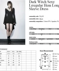 Punk Rave Miserere Dress PQ-203 Ladies Gothic Clothing