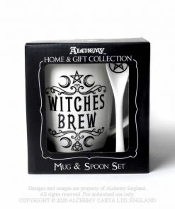Alchemy Gothic Alchemy Witches Brew Mug And Spoon Set