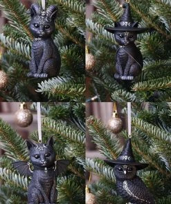 Nemesis Now All Homeware Witches Christmas Tree Decoration Set