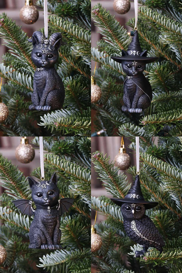 Nemesis Now All Homeware Witches Christmas Tree Decoration Set 3 Nemesis Now All Homeware Witches Christmas Tree Decoration Set