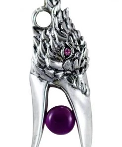 Witches Familiars Raven’s Head Pendant
