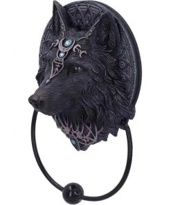 Nemesis Now Front Door & Hallway Wolf Moon Door Knocker