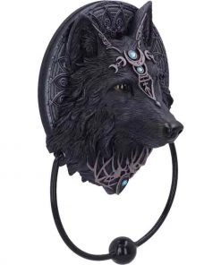 Nemesis Now Front Door & Hallway Wolf Moon Door Knocker