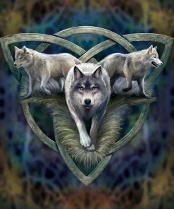 Eastgate Anne Stokes Wolf Trio Card Wolves