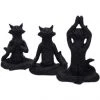 Nemesis Now Set Of 3 Zen Cats All Homeware
